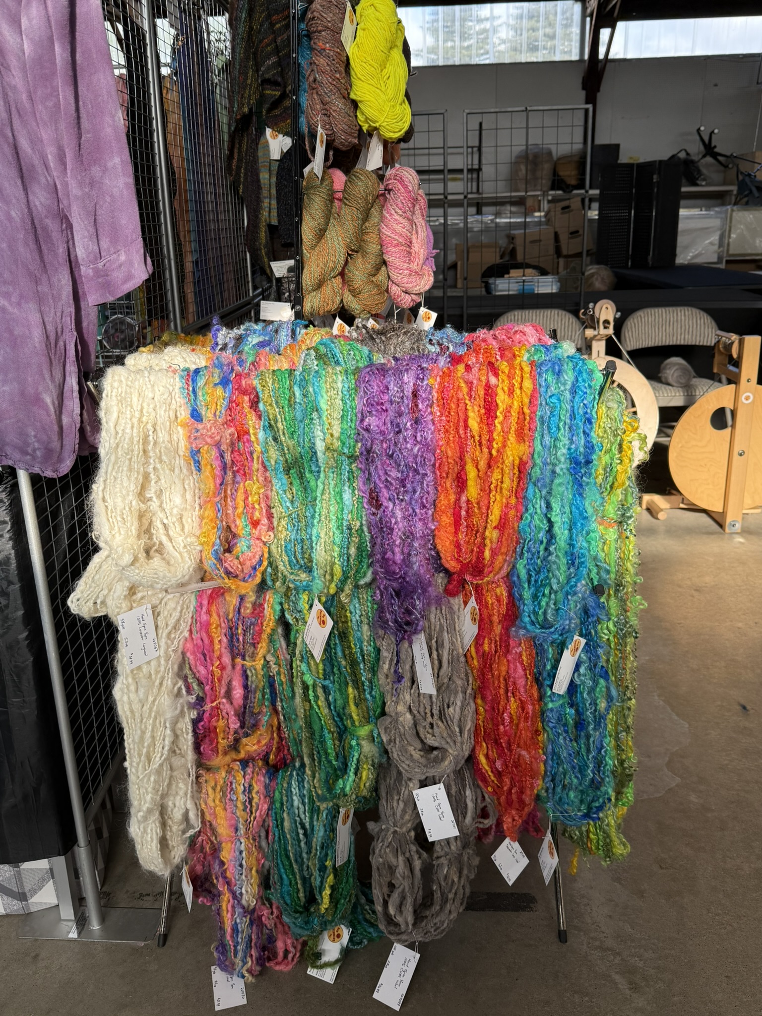 The Spinning Buy Booth at Shepherd's Harvest 2026