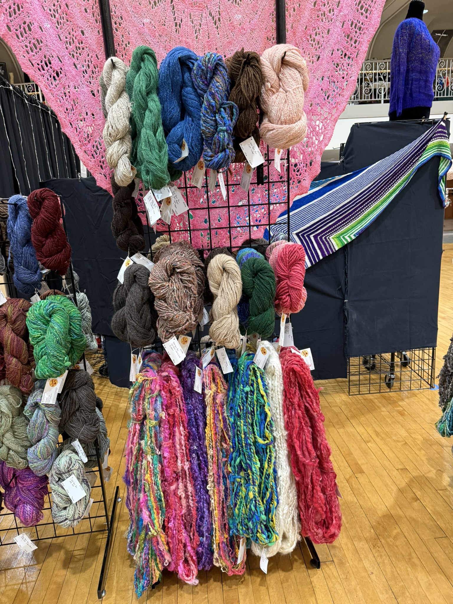 The Spinning Guy Booth Yarn Con 2026