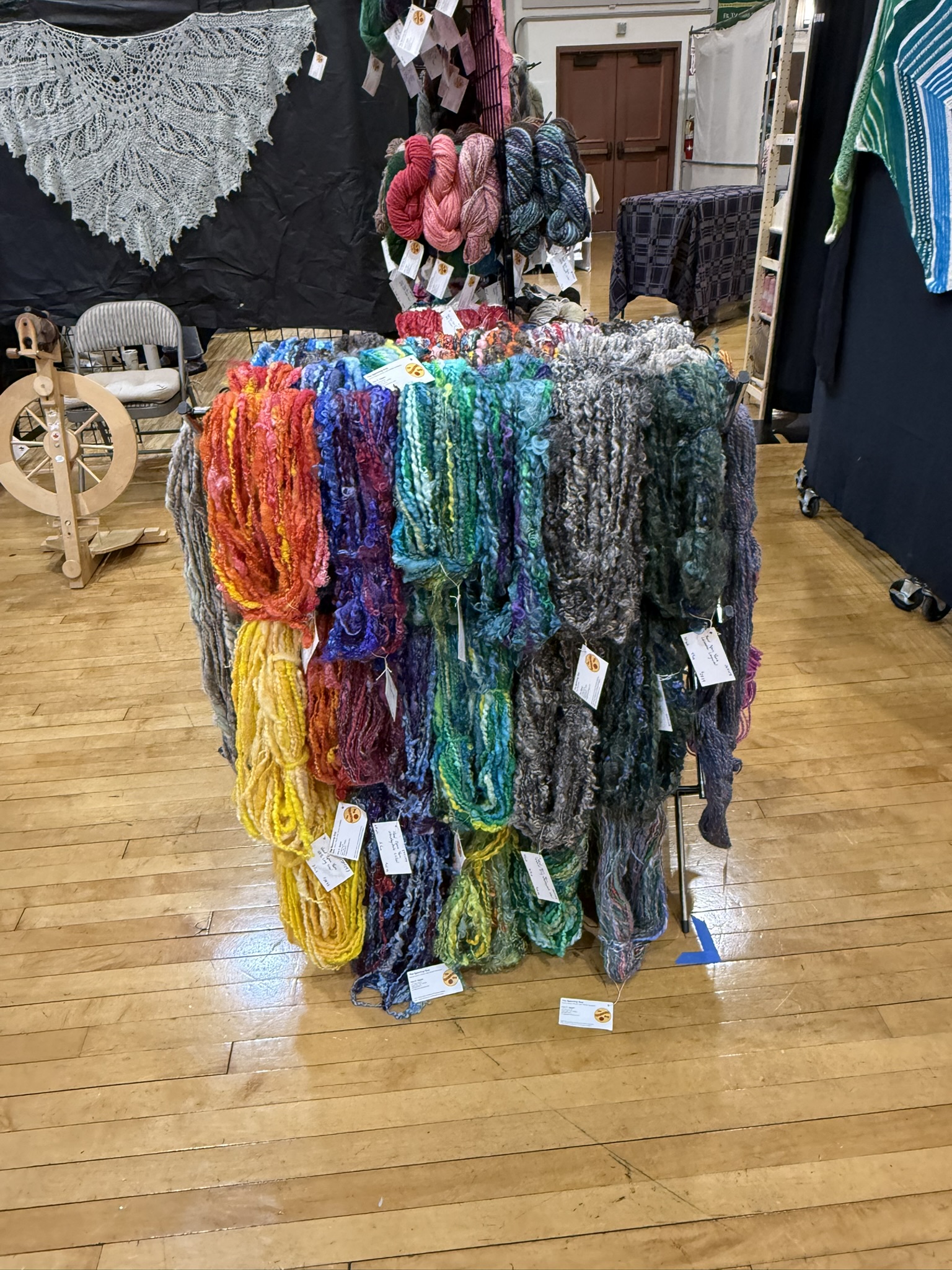 The Spinning Guy Booth Yarn Con 2026